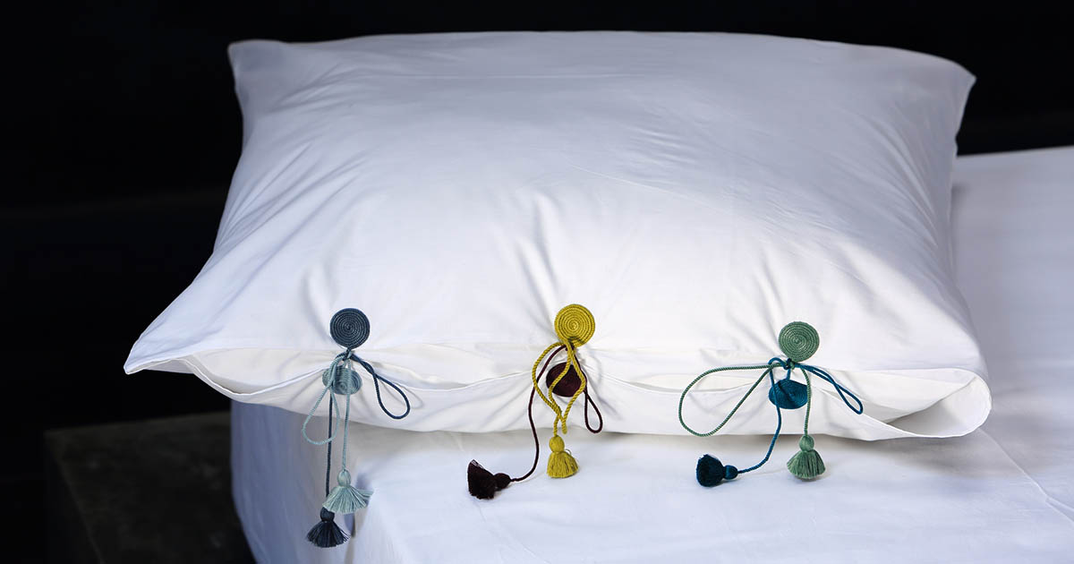 Détail passementerie, design Valérie Barkowski