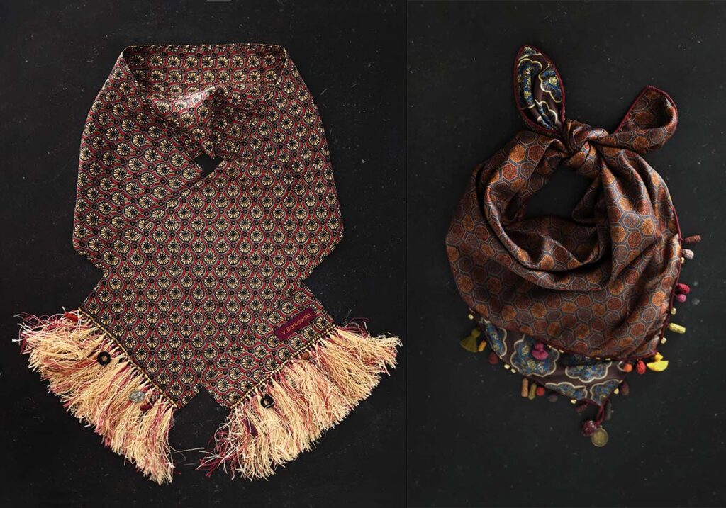 pièces uniques écahrpes boutique marrakech