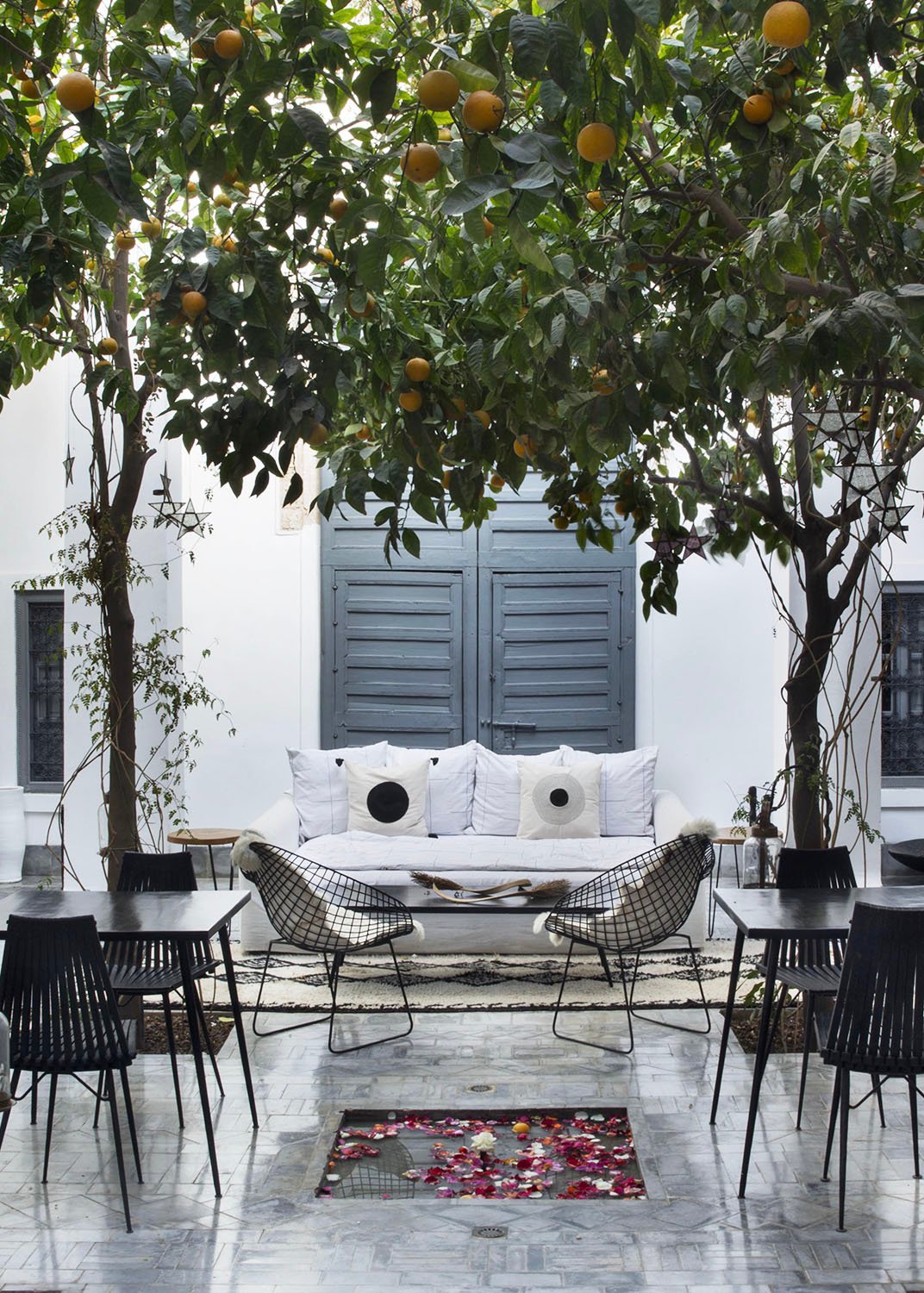 Patio Riad Dar Kawa Medina Marrakech