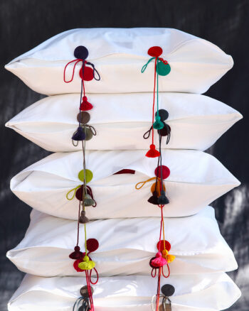 Yumi linge de lit blanc par Valérie Barkowski