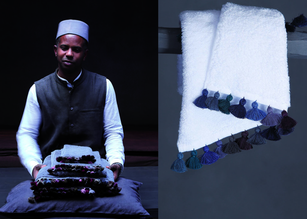 ethical design bath linen handmade finish