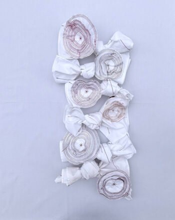 Serviette de table collection FLEUR design Valerie Barkowski