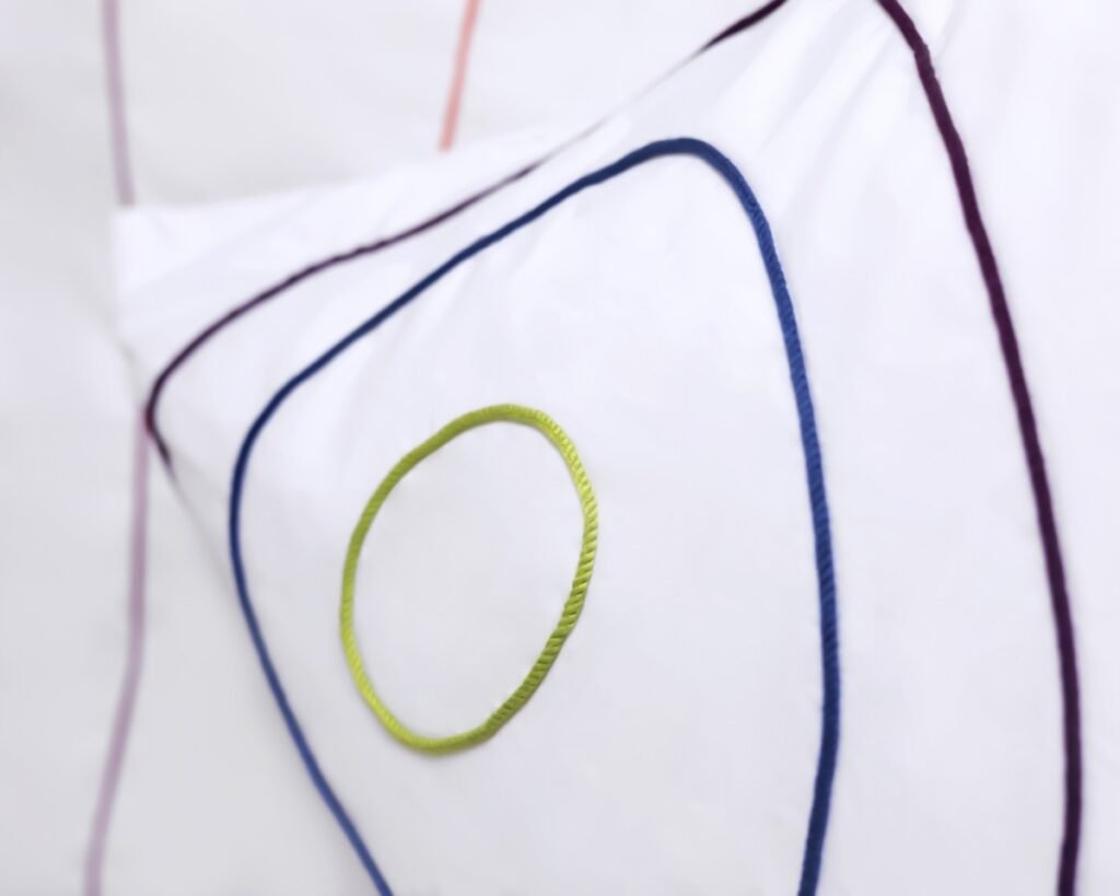 linge de lit collection YOYO design VBarkowski detail