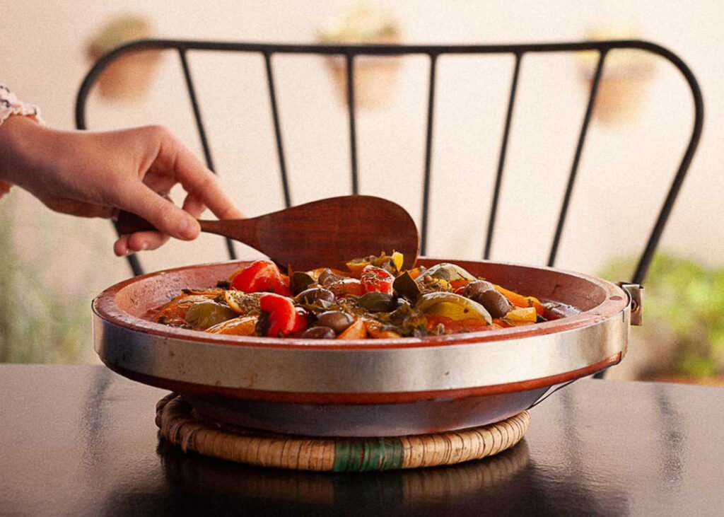 riad végétarien marrakech tajine