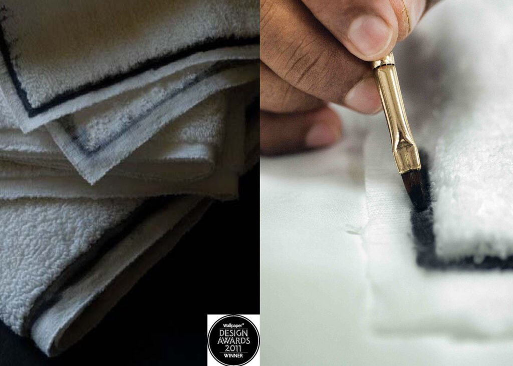 creation textile artisanale en inde eponge bandit queen