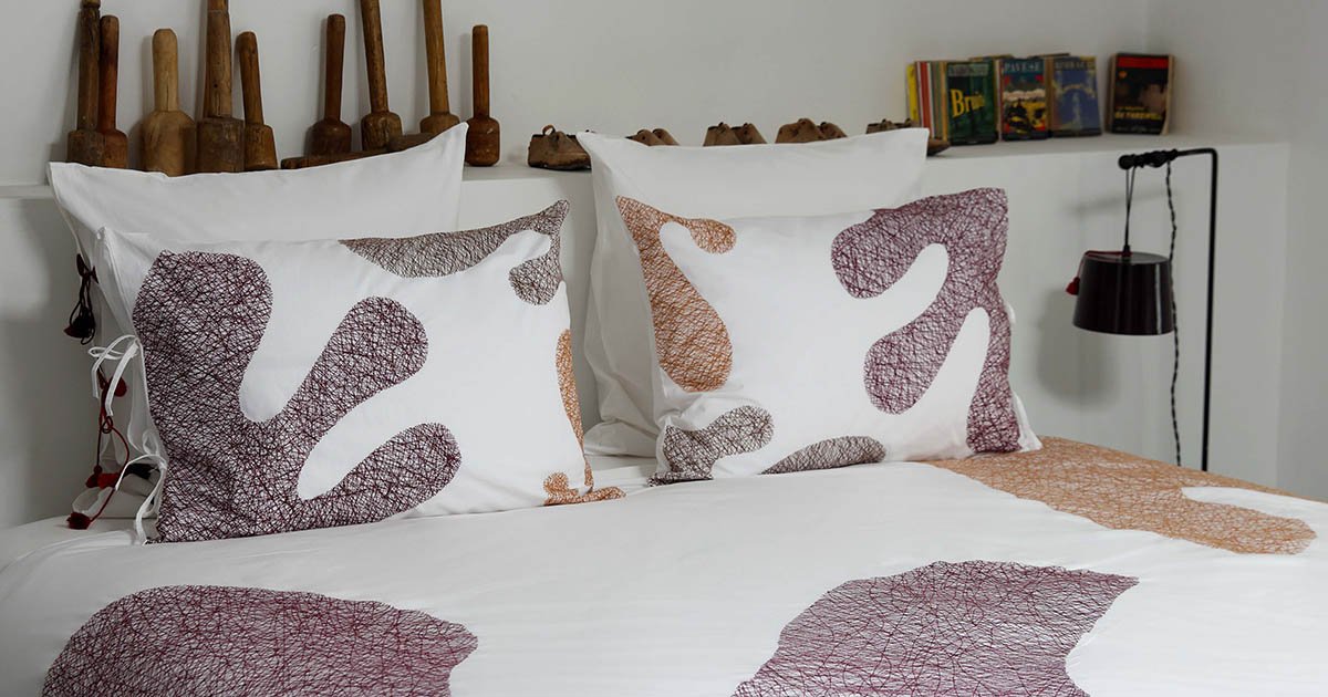 matières naturelles textile linge lit