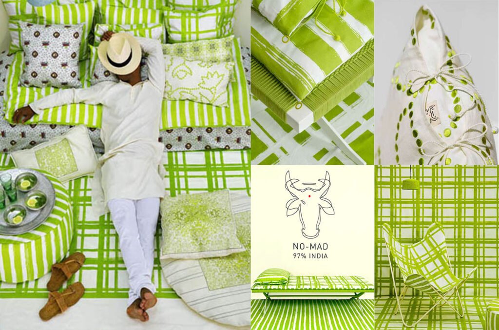 direction artistique marque inde green collection
