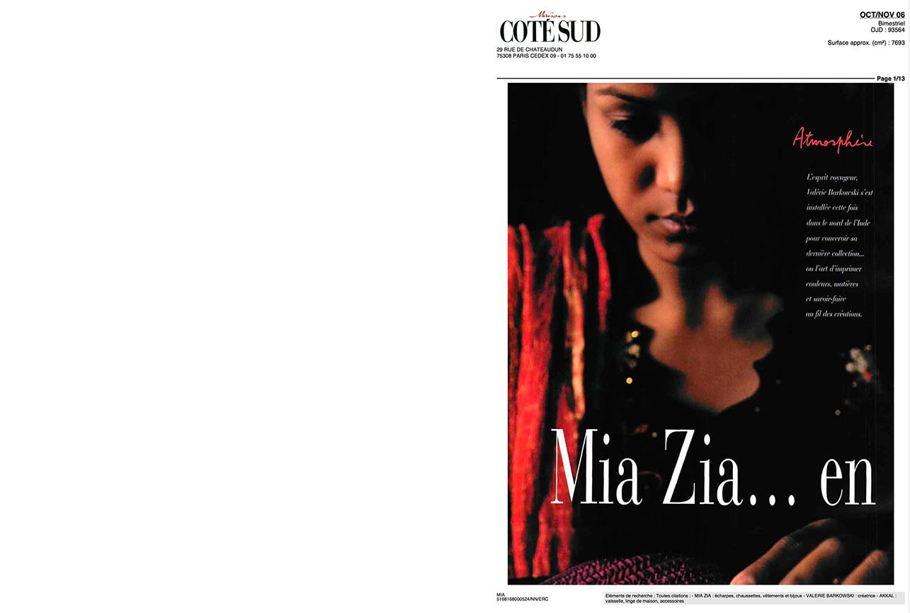 presse mia zia cote sud france