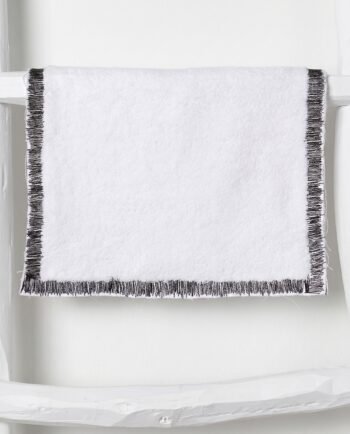 Serviette invite collection CALI finition noir design V. Barkowski