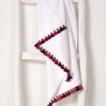 Drap de bain collection LAMU finition crush design V. Barkowski