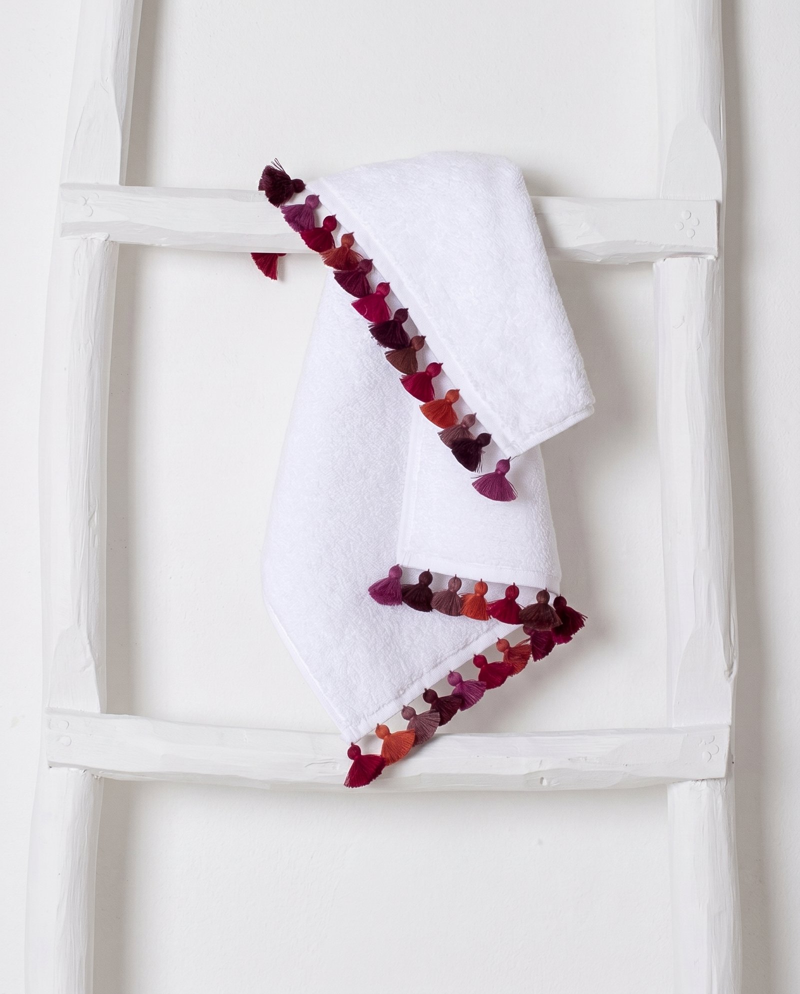 Serviette de bain Collection LAMU finition crush design V. Barkowski