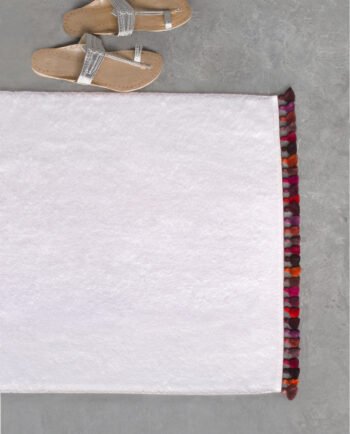Tapis de bain collection LAMU finition crush design V. Barkowski