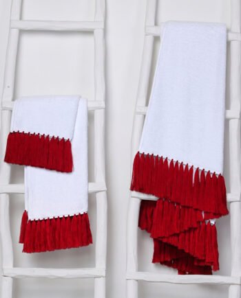 Linge de bain POLLUX Finition Carmin design V. Barkowski