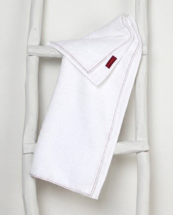 Serviette de douche Collection TRASS Finition Carmin design V. Barkowski