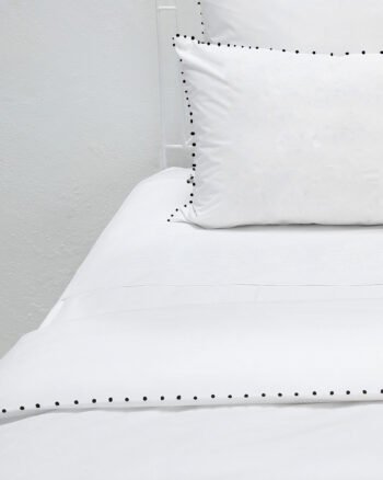 Housse de couette Collection AYA finition noir design V. Barkowski