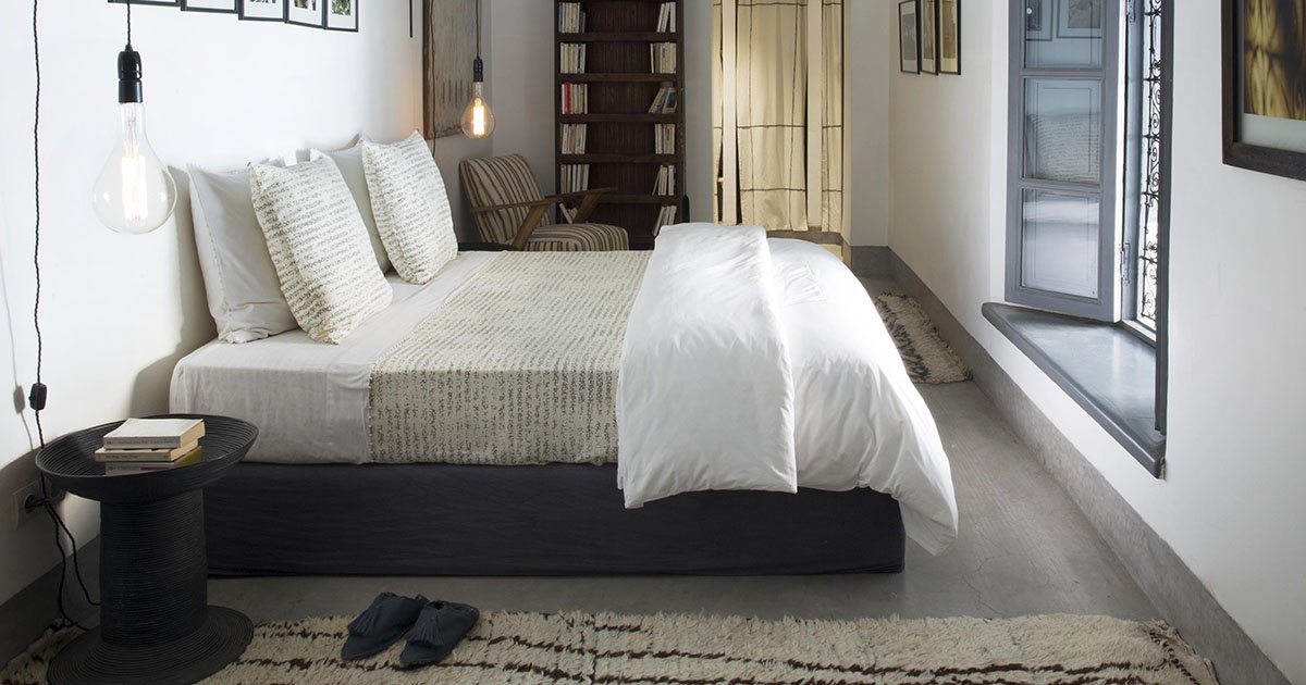linge sur mesure hotel marrakech omani suite