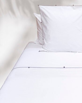 Housse de couette Collection NIL finition Gris design V. Barkowski