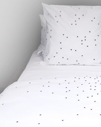Housse de couette Collection NOON finition Noir design V. Barkowski