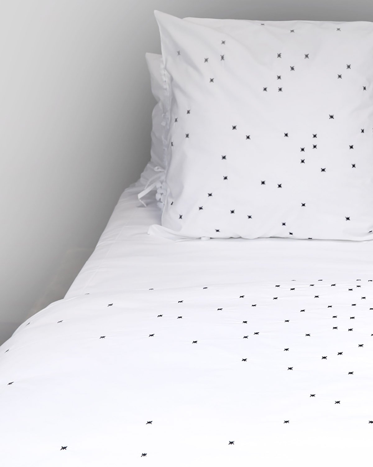 Housse de couette Collection NOON finition Noir design V. Barkowski