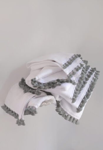 Linge de bain Collection LAMU finition water design V. Barkowski