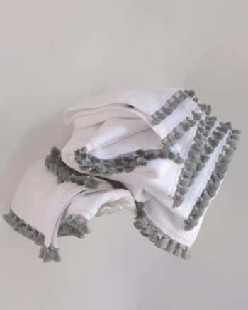 Linge de bain Collection LAMU finition water design V. Barkowski