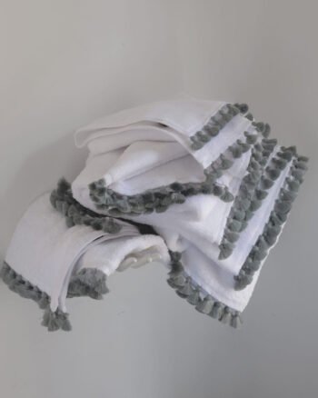 Linge de bain Collection LAMU finition water design V. Barkowski