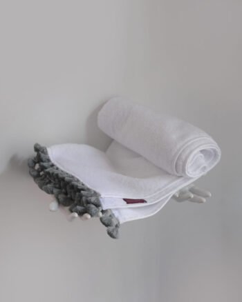serviette de bain LAMU finition water design V. Barkowski