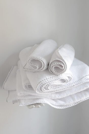 Collection linge de bain TRASS finition water design V. Barkowski