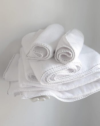 Collection linge de bain TRASS finition water design V. Barkowski
