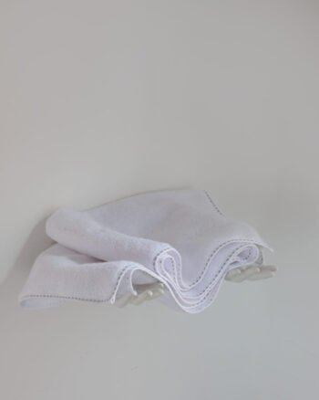 serviette de bain collection TRASS finition water design V. Barkowski
