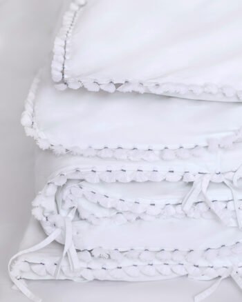 detail housse de couette collection ILAN finition water design V.Barkowski