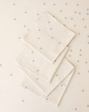 collection linge de table ecru NOON finition water design V.Barkowski