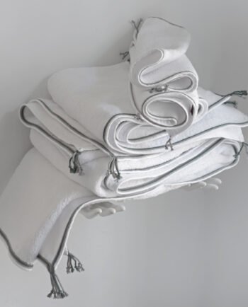 collection linge de bain OMANA finition water design V. Barkowski