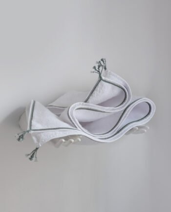 serviette de bain OMANA finition water design V. Barkowski